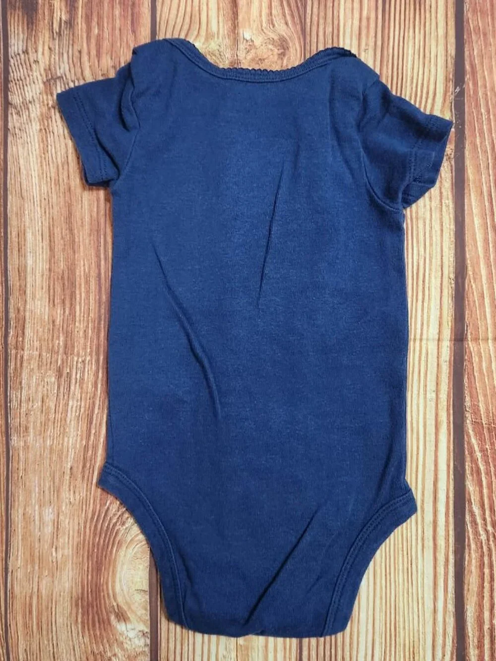 Carter's Baby Girls 6 Months Navy Blue Bodysuit Embroidered Hedgehog Floral